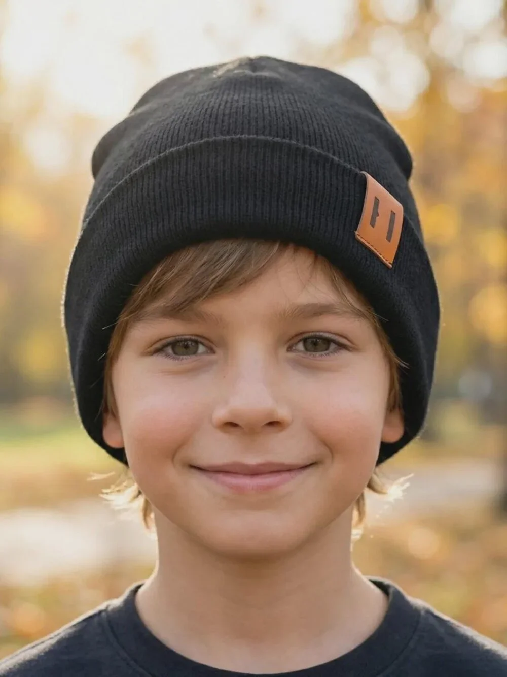 Kids Winter Tam Beanie - Soft Warm Knit Hat